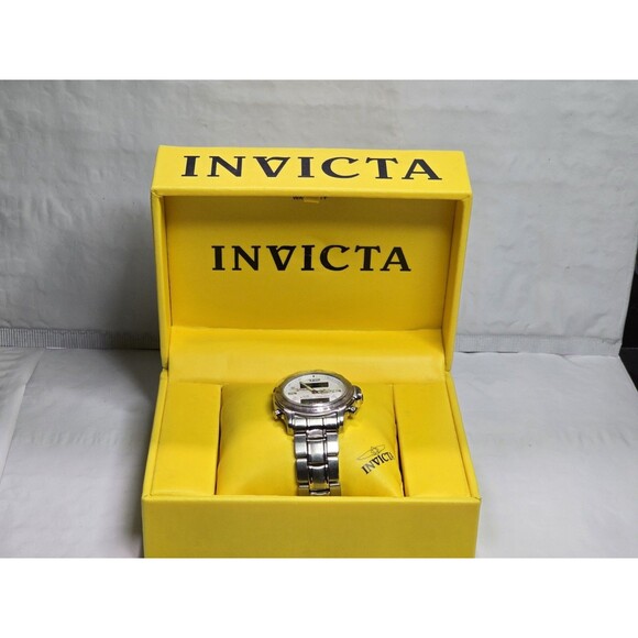 Mens Invicta Watch Model 8251 Water Resistant 3ATM-100FT NIB Needs Battery